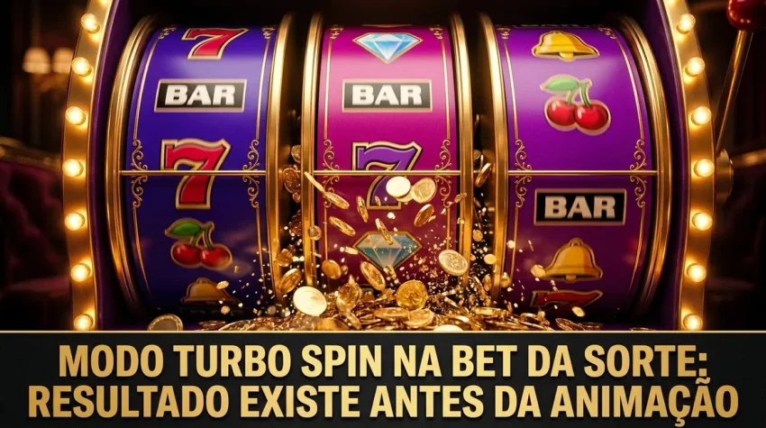 Bobinas de slot congeladas, moedas de ouro caindo, velocidade do jogo.